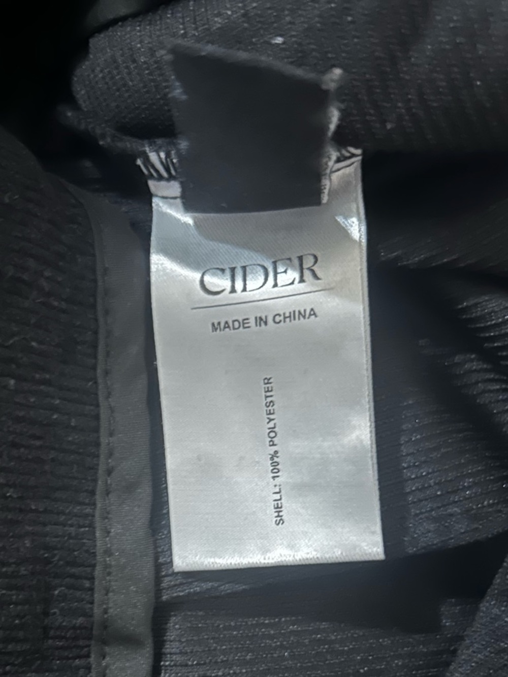 XS Cider Black Corduroy Jumpsuit - Picture 7 of 12